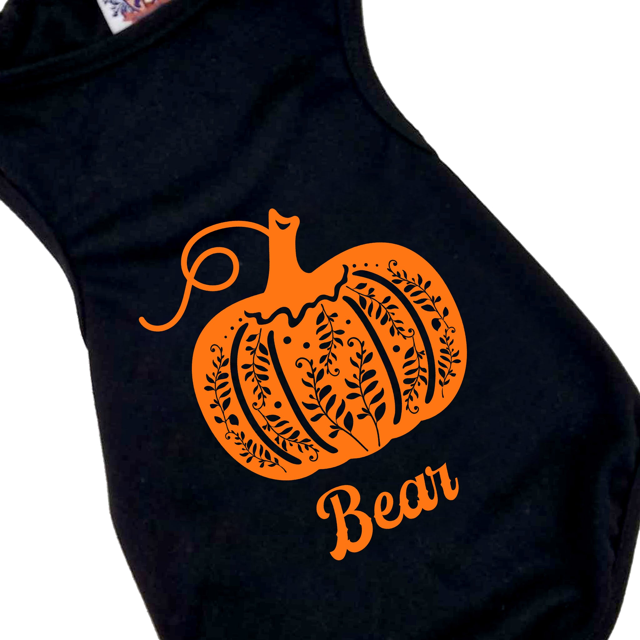 Halloween Dog Shirt | Personalized Vintage Pumpkin